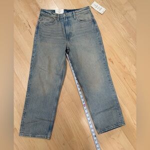 H&M Light Blue Straight Jeans